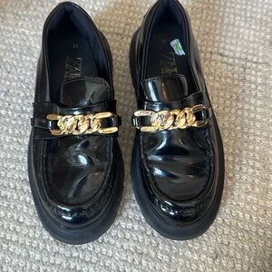 Zara Kids Patent Loafer
